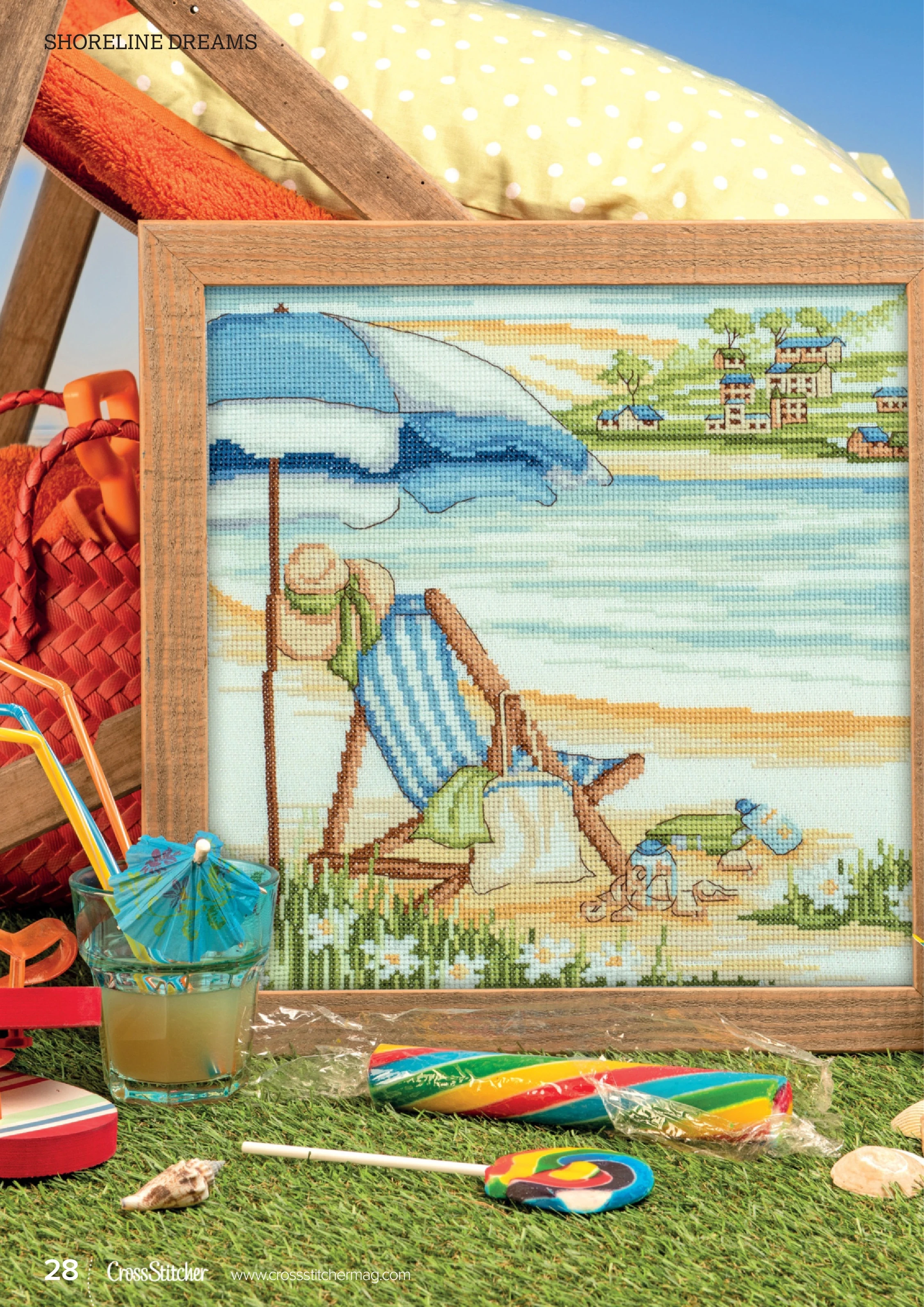 Cross Stitch Kits Craft Embroidery DIY Needlework Cross Stitch set Aida Magazine-Flowers 15-Beach vacation 35-35
Cross Stitch Kits Craft Embroidery DIY Needlework Cross Stitch set Aida Magazine-Flowers 15-Beach vacation 35-35