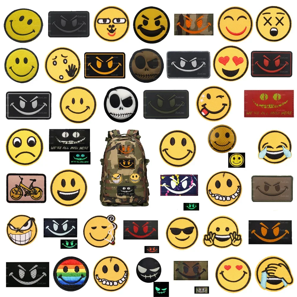 Outdoors Skull Eyes Bag Badge Embroidered Moodiness of Various Funny Jacket Armbands Backpack Hook Loop Patches for Clothing
Outdoors Skull Eyes Bag Badge Embroidered Moodiness of Various Funny Jacket Armbands Backpack Hook Loop Patches for Clothing