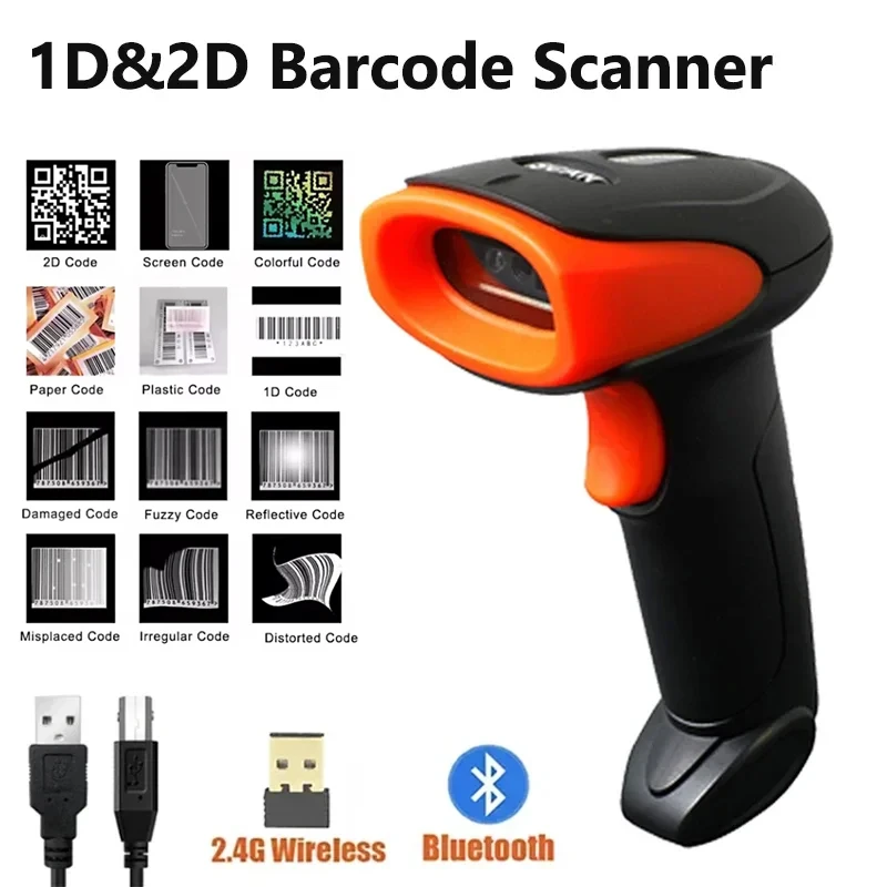 1D 2D сканер штрих-кода с подставкой, проводной беспроводной Bluetooth-считыватель штрих-кодов, инструмент для сканирования, устройство для супермаркета, логистики, продукт
1D 2D сканер штрих-кода с подставкой, проводной беспроводной Bluetooth-считыватель штрих-кодов, инструмент для сканирования, устройство для супермаркета, логистики, продукт