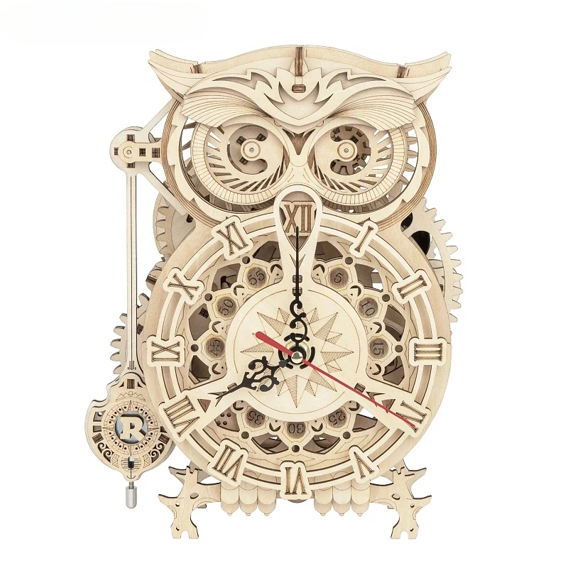 Creative DIY Toys 3D Owl Wooden Clock Building Block Kits For Children Christmas Gifts Home Decoration LK503
Creative DIY Toys 3D Owl Wooden Clock Building Block Kits For Children Christmas Gifts Home Decoration LK503
