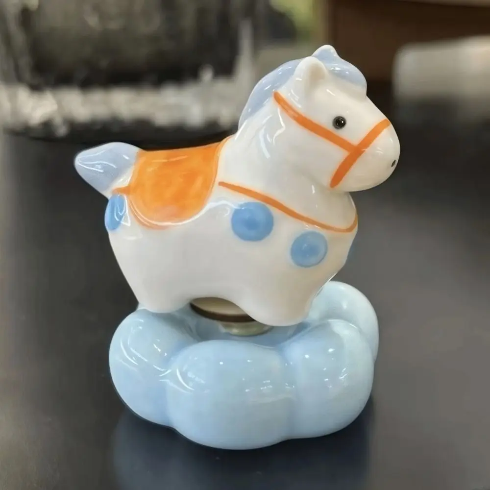 Ceramic Little Horse Fidget Toys Chinese Style Stress Relief Spinning Pony Toy New Year Theme Novelty Rotating Horse Statues
Ceramic Little Horse Fidget Toys Chinese Style Stress Relief Spinning Pony Toy New Year Theme Novelty Rotating Horse Statues