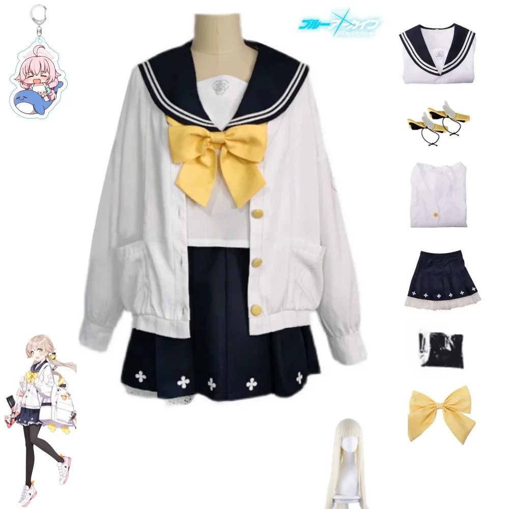 Game Blue Archive Ajitani Hifumi Cosplay Women Jk Uniform Outfit Ajitani Cos Wig Halloween Costume Sets
Game Blue Archive Ajitani Hifumi Cosplay Women Jk Uniform Outfit Ajitani Cos Wig Halloween Costume Sets