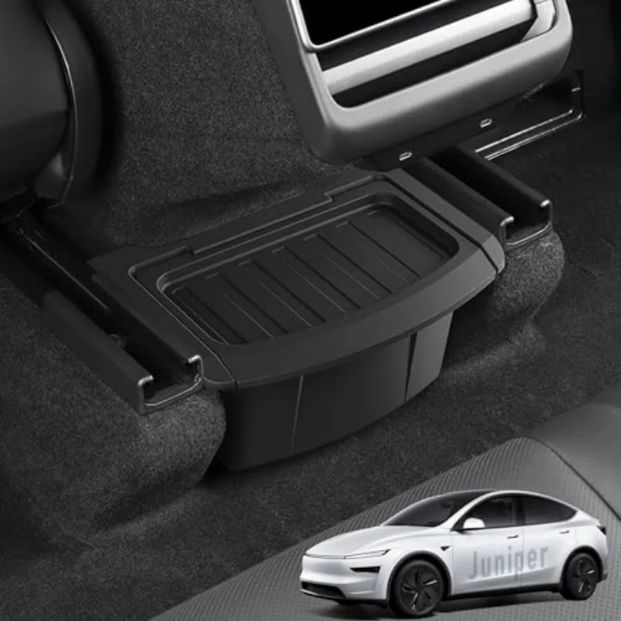 for New Tesla Model Y Juniper Accessories 2025 2026 Rear Trash Can with Hinged Lid, Rear Center Console Garbage Bin, Backseat S
for New Tesla Model Y Juniper Accessories 2025 2026 Rear Trash Can with Hinged Lid, Rear Center Console Garbage Bin, Backseat S