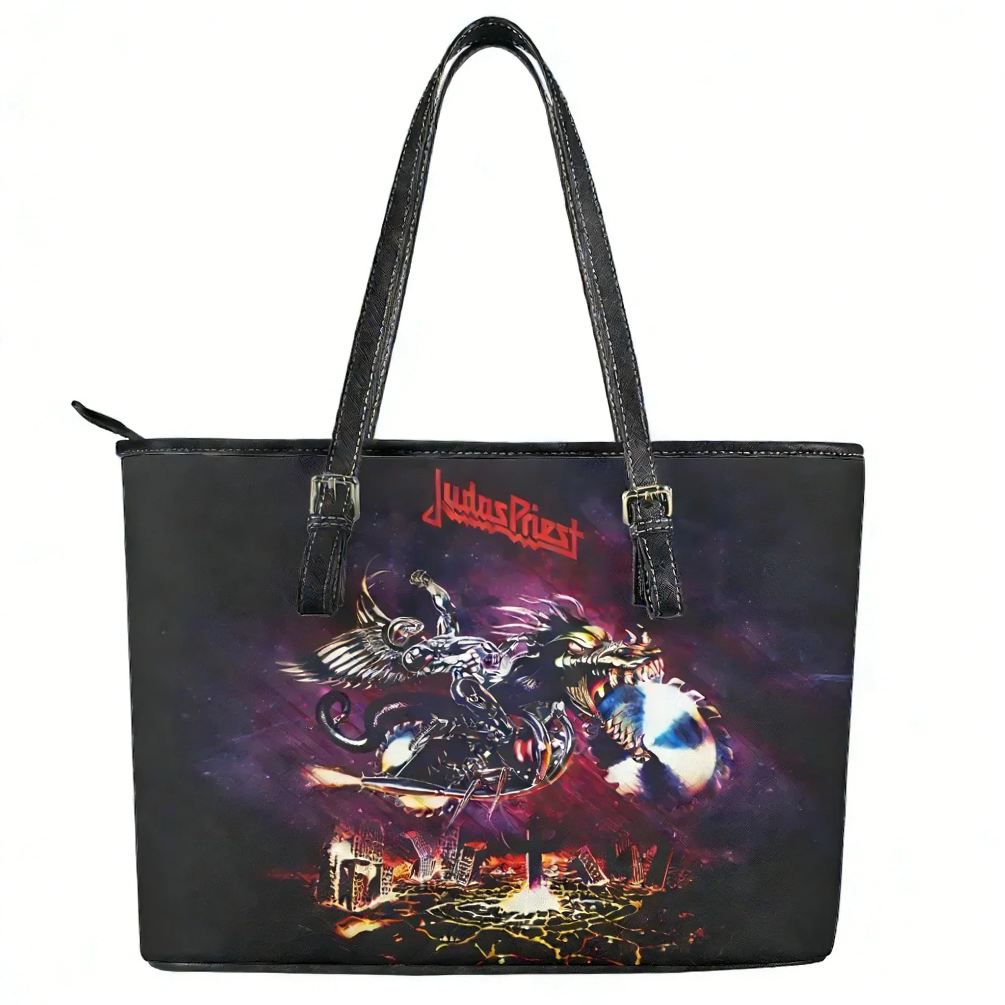 Judas Priest Handbag Mens Womens Personalized Tote Bag Fashion Shoulder Bags Business Commuter Leather Purse Custom Made Bags
Judas Priest Handbag Mens Womens Personalized Tote Bag Fashion Shoulder Bags Business Commuter Leather Purse Custom Made Bags