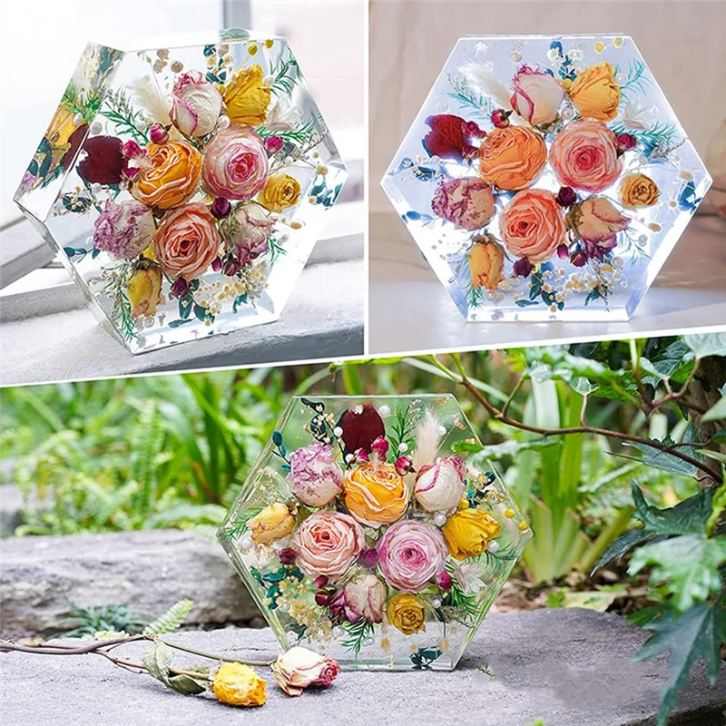 【Best Selling】Resin Molds Silicone Kit Fit For Epoxy Resin, Flowers Preservation, Including Hexagon, Heart, Sphere
【Best Selling】Resin Molds Silicone Kit Fit For Epoxy Resin, Flowers Preservation, Including Hexagon, Heart, Sphere