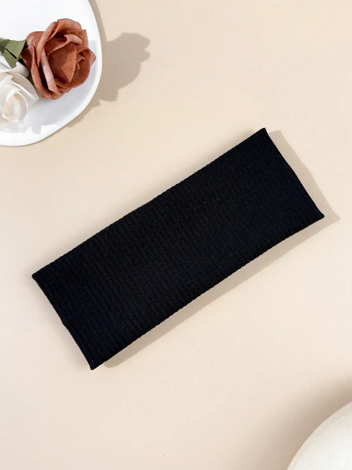 4pcs Solid Color Elastic Headbands For Women, Casual Knitted Fabric Headwraps,Suitable For Makeup, Gym, Workout, Yoga, Running
4pcs Solid Color Elastic Headbands For Women, Casual Knitted Fabric Headwraps,Suitable For Makeup, Gym, Workout, Yoga, Running