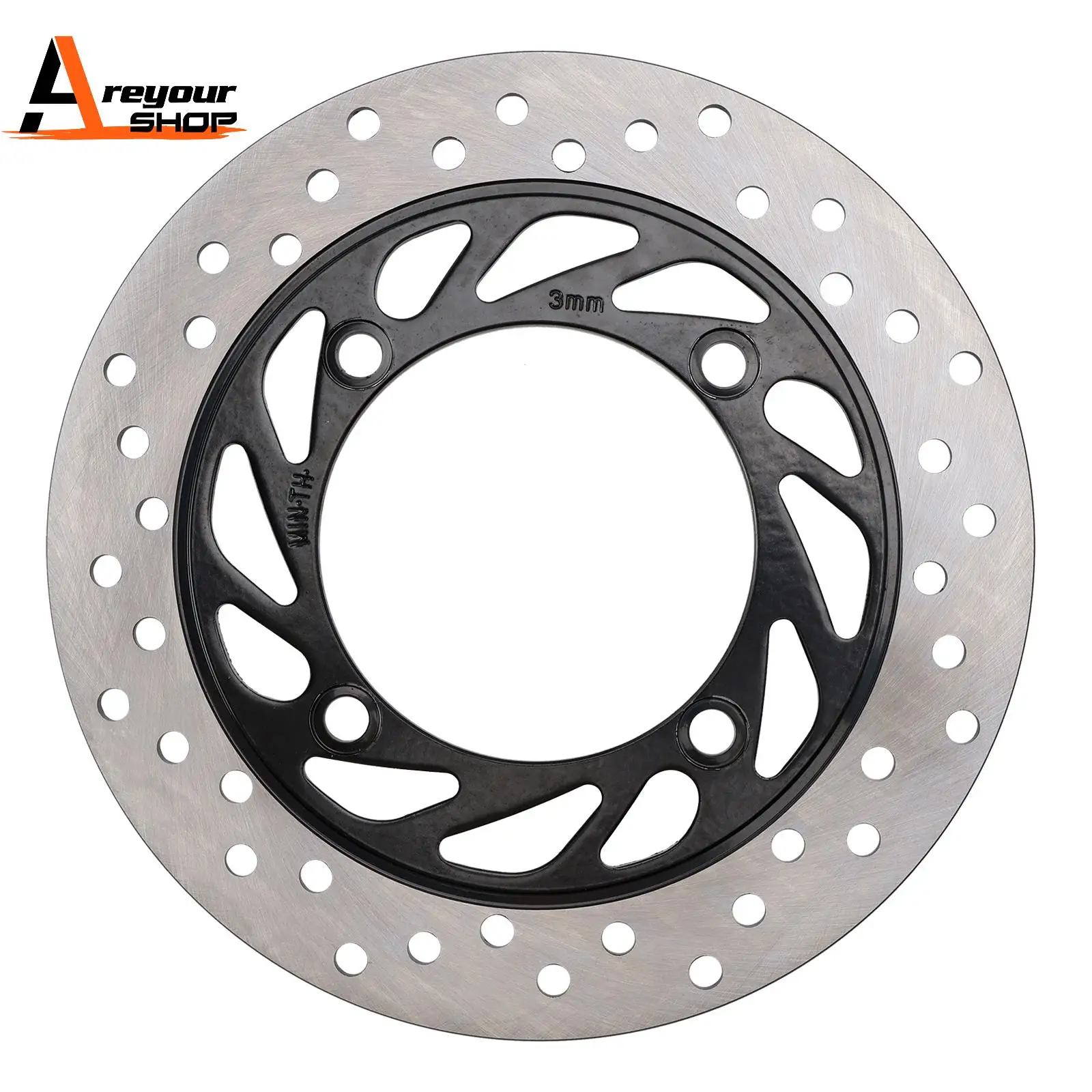 Areyourshop Front Brake Disc for Honda SH 125 150 FES Foresight NSS 250 X S-Wing 125 150
Areyourshop Front Brake Disc for Honda SH 125 150 FES Foresight NSS 250 X S-Wing 125 150