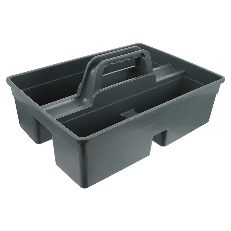 1Pc Plastic Cleaning Tool Basket Tote Bucket Cleaning Tool Organizer 3-Compartment Cleaning Tool Carrier Box With Handle
1Pc Plastic Cleaning Tool Basket Tote Bucket Cleaning Tool Organizer 3-Compartment Cleaning Tool Carrier Box With Handle