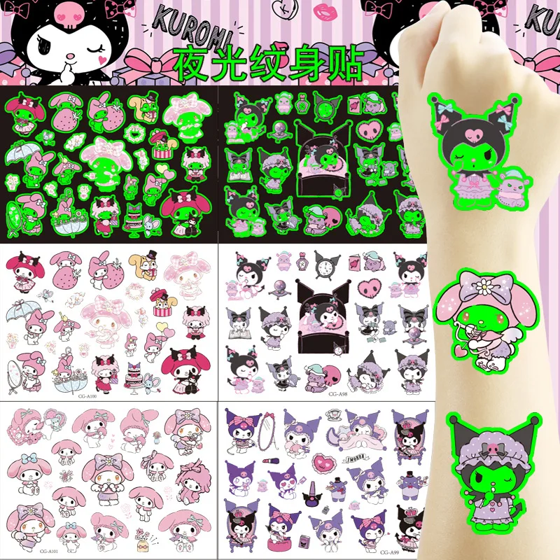 Kawaii Sanrio Kuromi Kids Tattoo Stickers Cute Decals Birthday Party Tattoos Water Transfer Stickers Girl Gift
Kawaii Sanrio Kuromi Kids Tattoo Stickers Cute Decals Birthday Party Tattoos Water Transfer Stickers Girl Gift