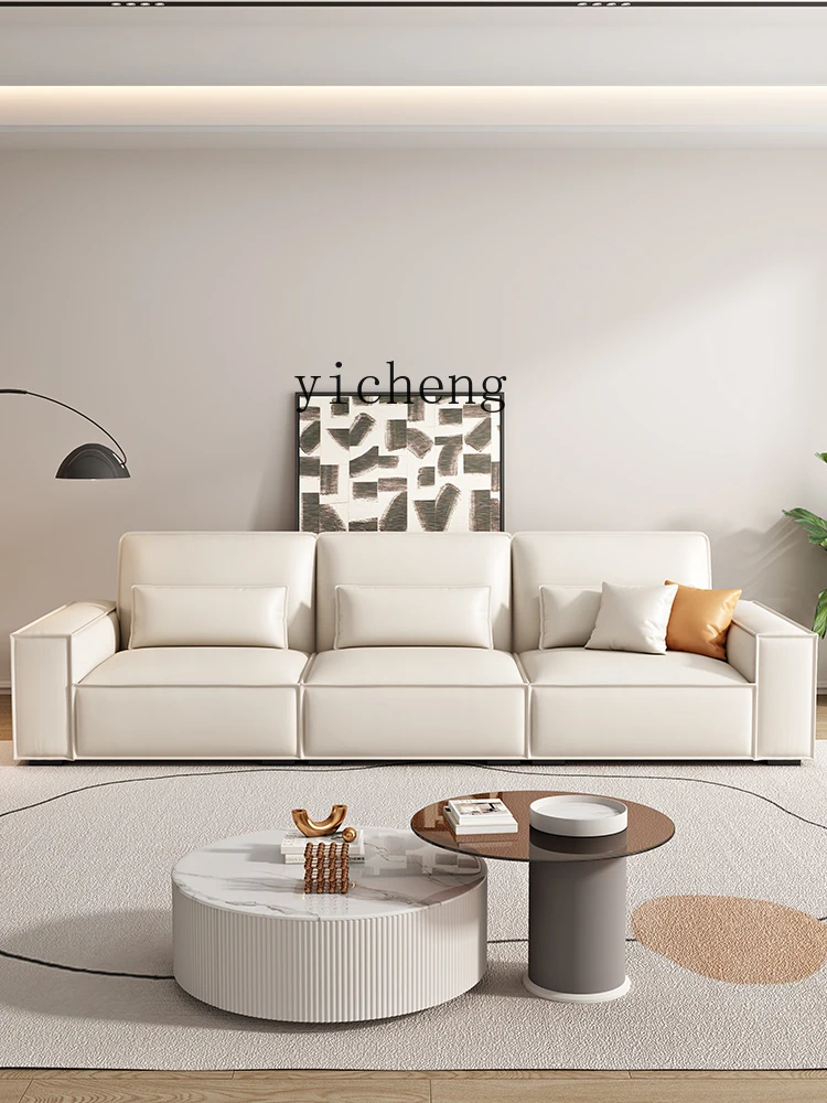 Genuine Leather Tofu Block High Backrest Minimalistic Straight Row Small Apartment First Layer Cowhide
Genuine Leather Tofu Block High Backrest Minimalistic Straight Row Small Apartment First Layer Cowhide