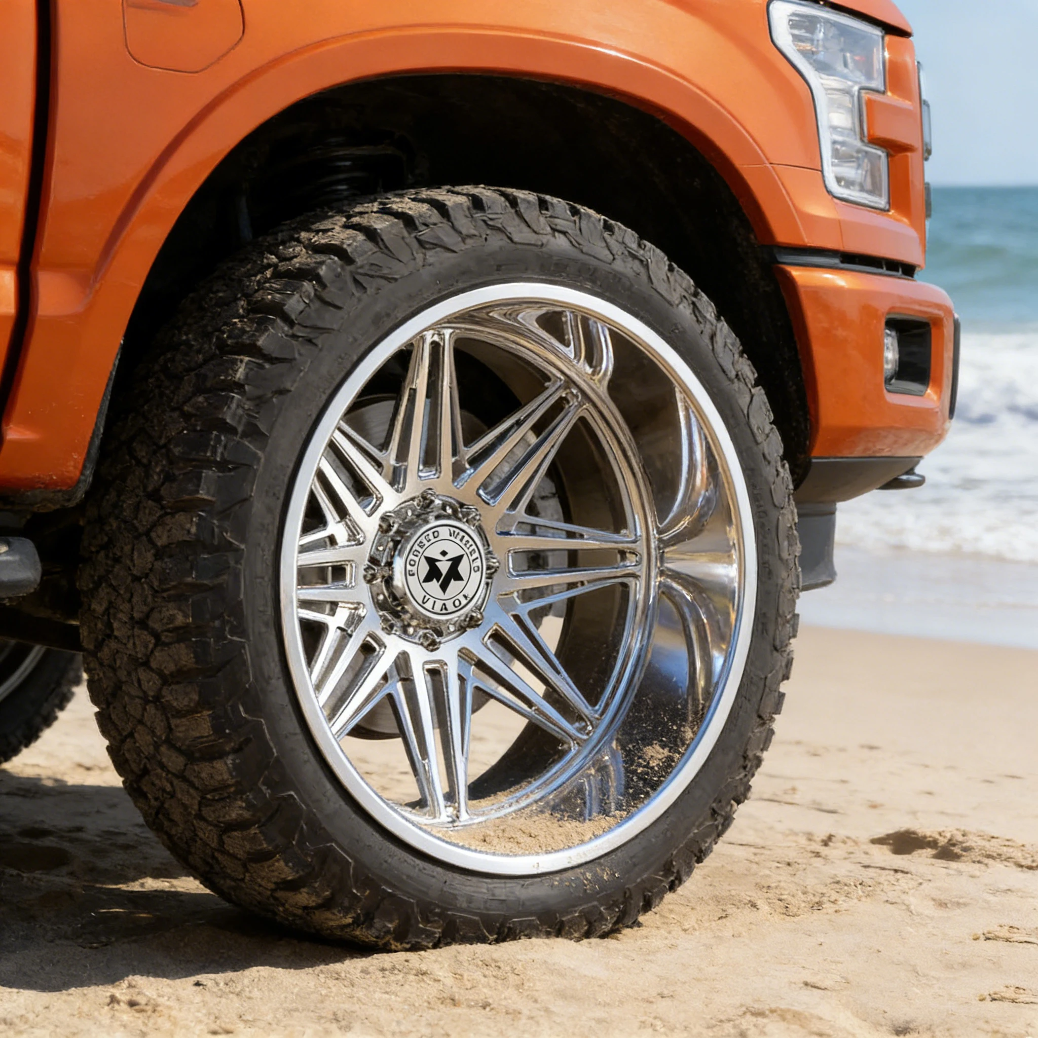 Viaol New Super Single Aluminum Alloy Forged Polished Deep Dish Truck Wheels 22-26 Inch 8x170 8x180 8x6.5 6x5.5 Offroad
Viaol New Super Single Aluminum Alloy Forged Polished Deep Dish Truck Wheels 22-26 Inch 8x170 8x180 8x6.5 6x5.5 Offroad