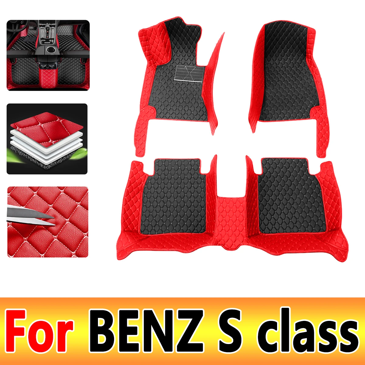 Автомобильные коврики для BENZ S class W221 2004-2013 2005 2006 2007, индивидуальные автомобильные подкладки для ног, искусственная Обложка, аксессуары для интерьера
Автомобильные коврики для BENZ S class W221 2004-2013 2005 2006 2007, индивидуальные автомобильные подкладки для ног, искусственная Обложка, аксессуары для интерьера