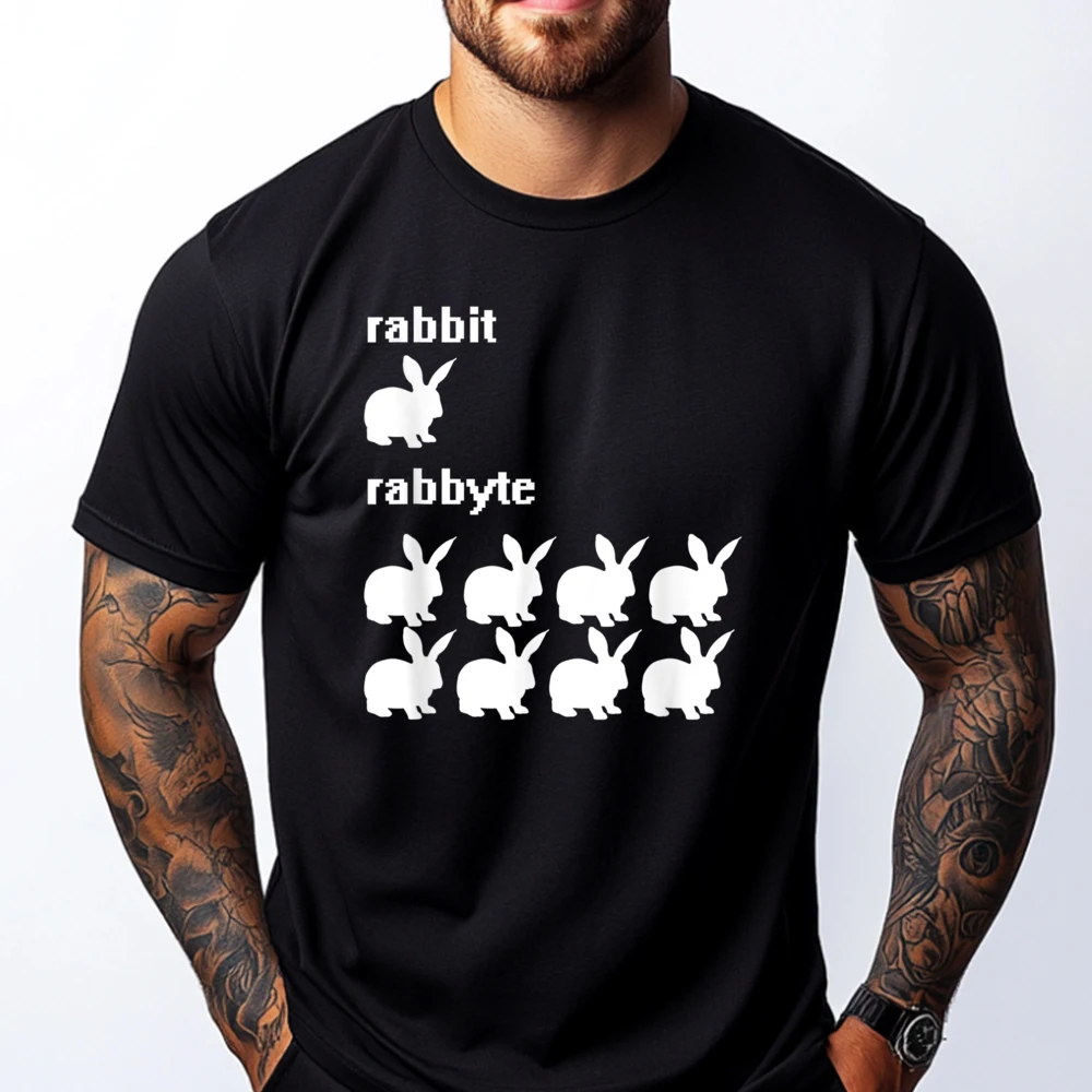 Rabbit Bit Byte Компьютерный ученый Графические рубашки Мужская уличная одежда Мужская одежда больших размеров
Rabbit Bit Byte Компьютерный ученый Графические рубашки Мужская уличная одежда Мужская одежда больших размеров