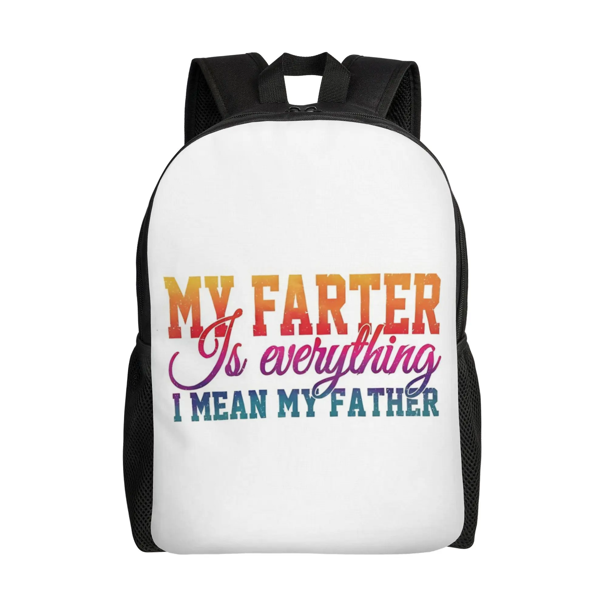 Back to school season Everything Funny Father Schoolbag Father's Day Students High Street Backpack
Back to school season Everything Funny Father Schoolbag Father's Day Students High Street Backpack