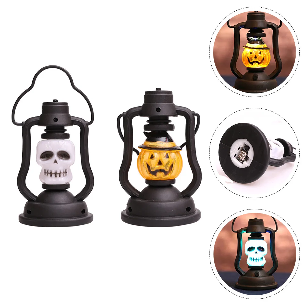 2 Pcs Decoration Pumpkin Skull Lantern Lighting Lamp Halloween Outdoor Lanterns Decorative Night Lamps
2 Pcs Decoration Pumpkin Skull Lantern Lighting Lamp Halloween Outdoor Lanterns Decorative Night Lamps