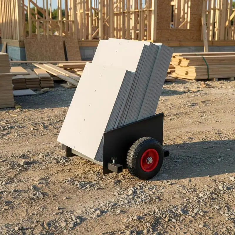 Slab Mover 21"x14"x15" For Drywall Sheets, Plywood Panels, Construction Frames, 600LBS Capacity 8" Pneumatic Wheels Adjustable Clamp Range 0-9" Heavy-duty Steel Material Handling All Terrain Moving Cart
Slab Mover 21"x14"x15" For Drywall Sheets, Plywood Panels, Construction Frames, 600LBS Capacity 8" Pneumatic Wheels Adjustable Clamp Range 0-9" Heavy-duty Steel Material Handling All Terrain Moving Cart