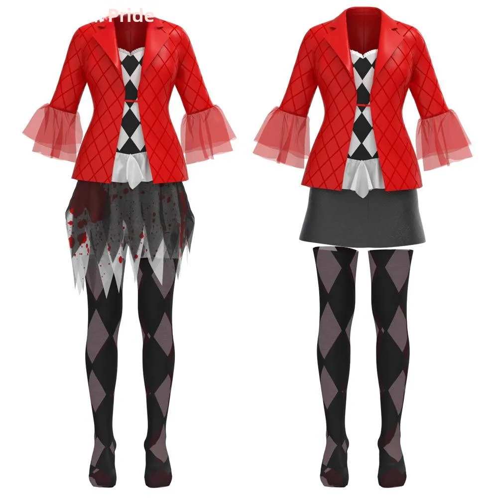 loween Joker 2 Movie Costume Women's Ethnic Wear Stage Costume Chinese Production 2024 Autumn Collection
loween Joker 2 Movie Costume Women's Ethnic Wear Stage Costume Chinese Production 2024 Autumn Collection