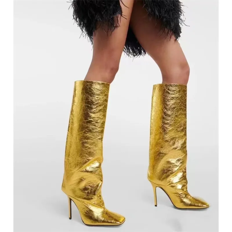 2024 Winter New Square Head Slim Heel Ultra High Heel Knee Length Boots Versatile Slim Sleeve Women's Boots knee high boots
2024 Winter New Square Head Slim Heel Ultra High Heel Knee Length Boots Versatile Slim Sleeve Women's Boots knee high boots
