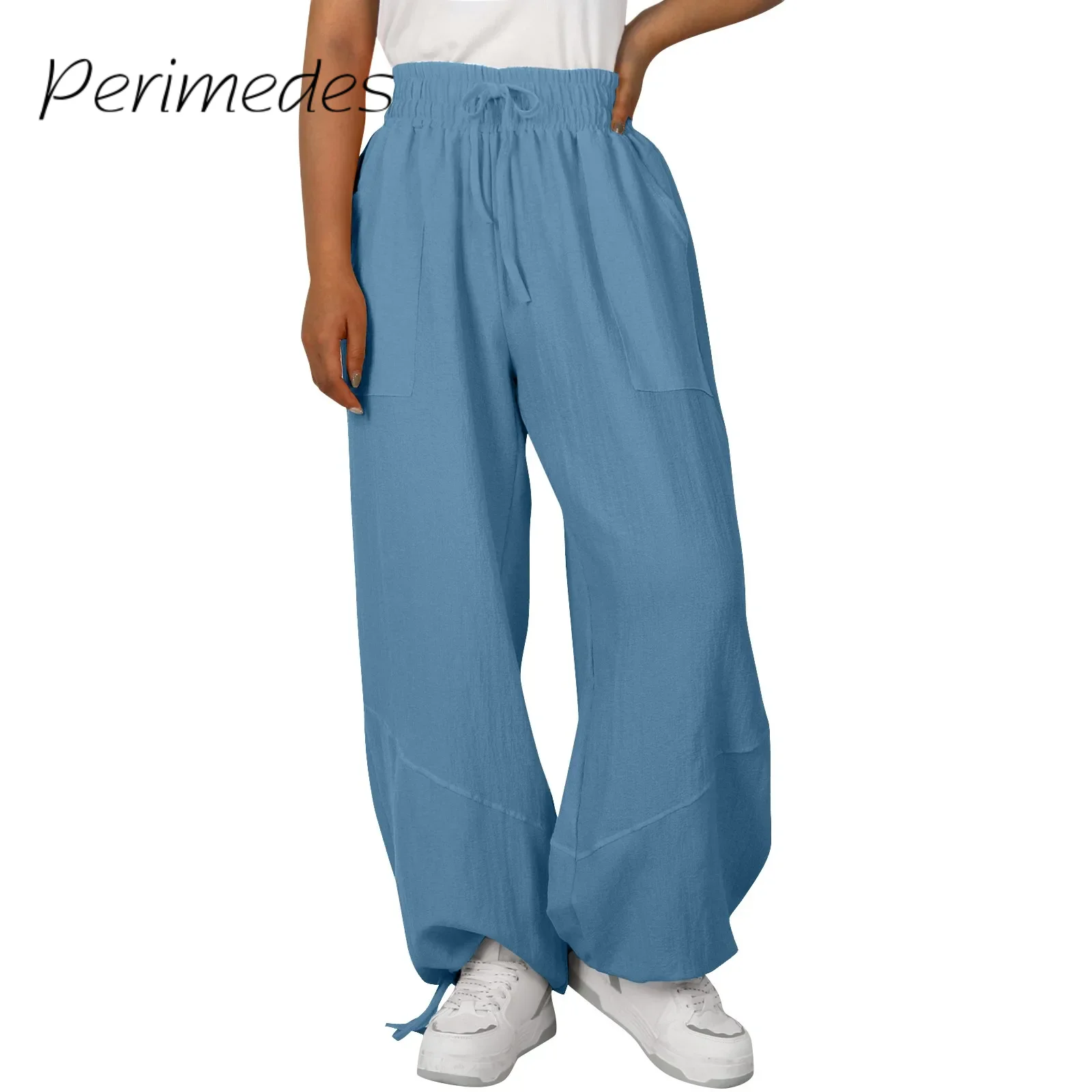 Pantalones Women'S Fashionable Pants Casual Solid Color Pants 2024 Summer New Drawstring Full-Length Casual Sports Pants
Pantalones Women'S Fashionable Pants Casual Solid Color Pants 2024 Summer New Drawstring Full-Length Casual Sports Pants