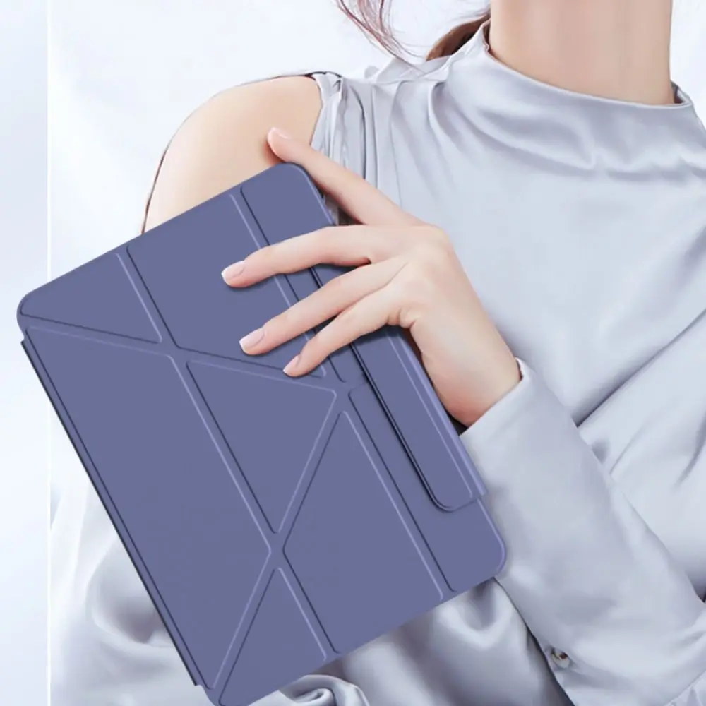 Y-Folding Stand Magnetic Tablet Case Pen Slot Shockproof Tablet Cover Precise for iPad M2 Air 2024 11/13/M4 Pro 5/7/Pro 234
Y-Folding Stand Magnetic Tablet Case Pen Slot Shockproof Tablet Cover Precise for iPad M2 Air 2024 11/13/M4 Pro 5/7/Pro 234
