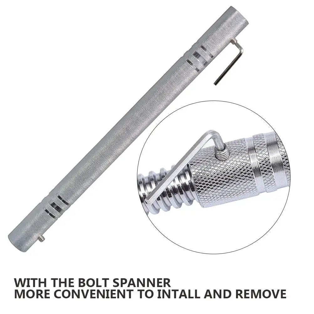 Dumbbell Connecting Rod Short Barbell Clips Nut Connector Silver Adjustable Durable Stainless Steel Fitness Accessories
Dumbbell Connecting Rod Short Barbell Clips Nut Connector Silver Adjustable Durable Stainless Steel Fitness Accessories