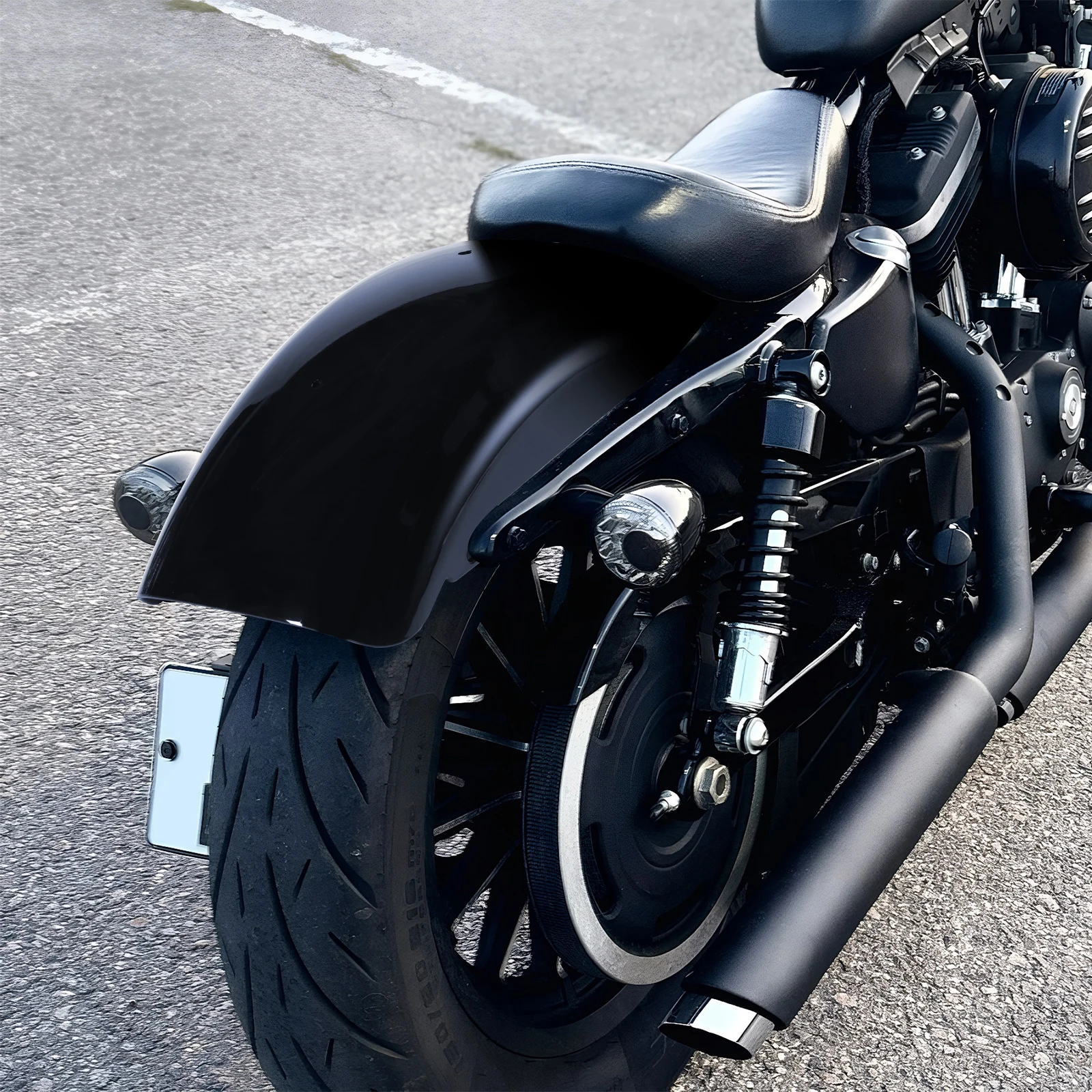 Fit For Harley 2004-2024 Sportster 883 1200 ABS Rear Mudguard with Coated Plastic Tire Mud Guard 25 Inch Motorcycle Accessories
Fit For Harley 2004-2024 Sportster 883 1200 ABS Rear Mudguard with Coated Plastic Tire Mud Guard 25 Inch Motorcycle Accessories