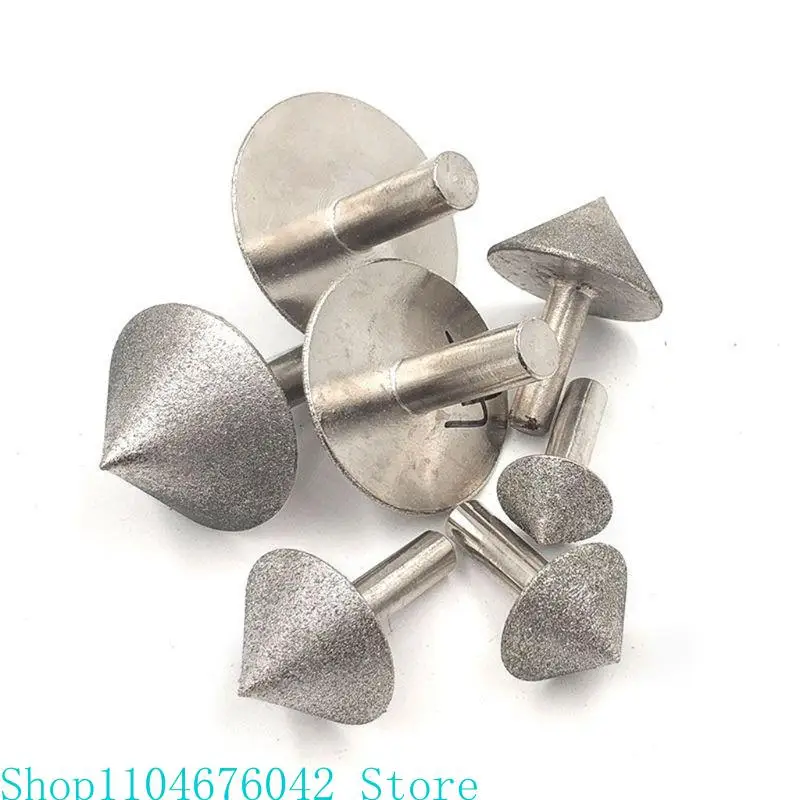 5asd Electroplated Diamond 20-50mm Cone Chamfer Grinding Head Stone Glass Chamfering
5asd Electroplated Diamond 20-50mm Cone Chamfer Grinding Head Stone Glass Chamfering