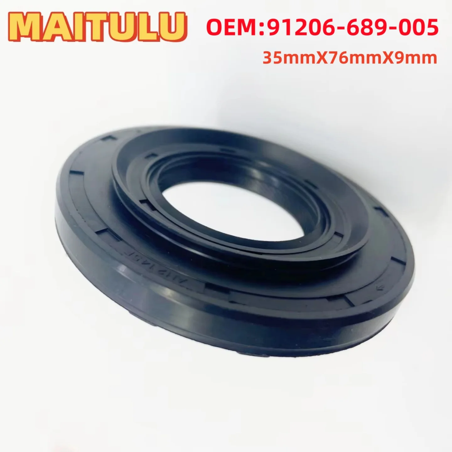 91206-689-005 Сальник полувала коробки передач для Honda Civic 91206-689-003 Размеры сальника: 35 мм × 76 мм × 9 мм 
91206-689-005 Сальник полувала коробки передач для Honda Civic 91206-689-003 Размеры сальника: 35 мм × 76 мм × 9 мм