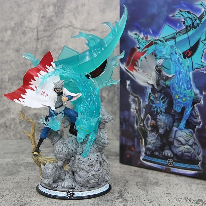 27CM Naruto CS Kakashi Figure Sixth Generation Hatake Kakashi Chidori Special Effects Scene Anime Model
27CM Naruto CS Kakashi Figure Sixth Generation Hatake Kakashi Chidori Special Effects Scene Anime Model