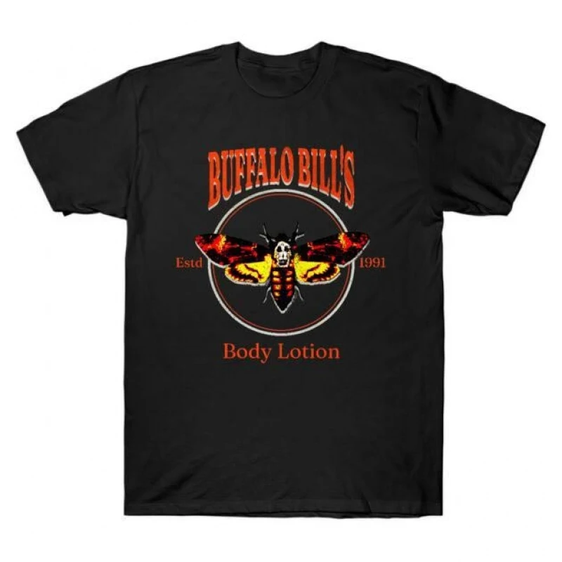 Buffalo Bill's Body Lotion Silence of the lambs Horror movie Hannibal Gift t shirt Dr Lecter Scary Graphic Clothes All size Tee
Buffalo Bill's Body Lotion Silence of the lambs Horror movie Hannibal Gift t shirt Dr Lecter Scary Graphic Clothes All size Tee