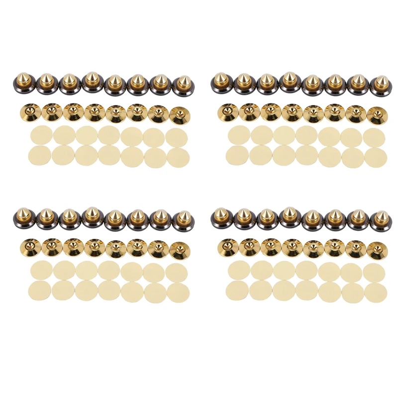 32 Set Golden-Plated Speaker Spikes, Speaker Stands CD Audio Subwoofer Amplifier Turntable Isolation Feet
32 Set Golden-Plated Speaker Spikes, Speaker Stands CD Audio Subwoofer Amplifier Turntable Isolation Feet
