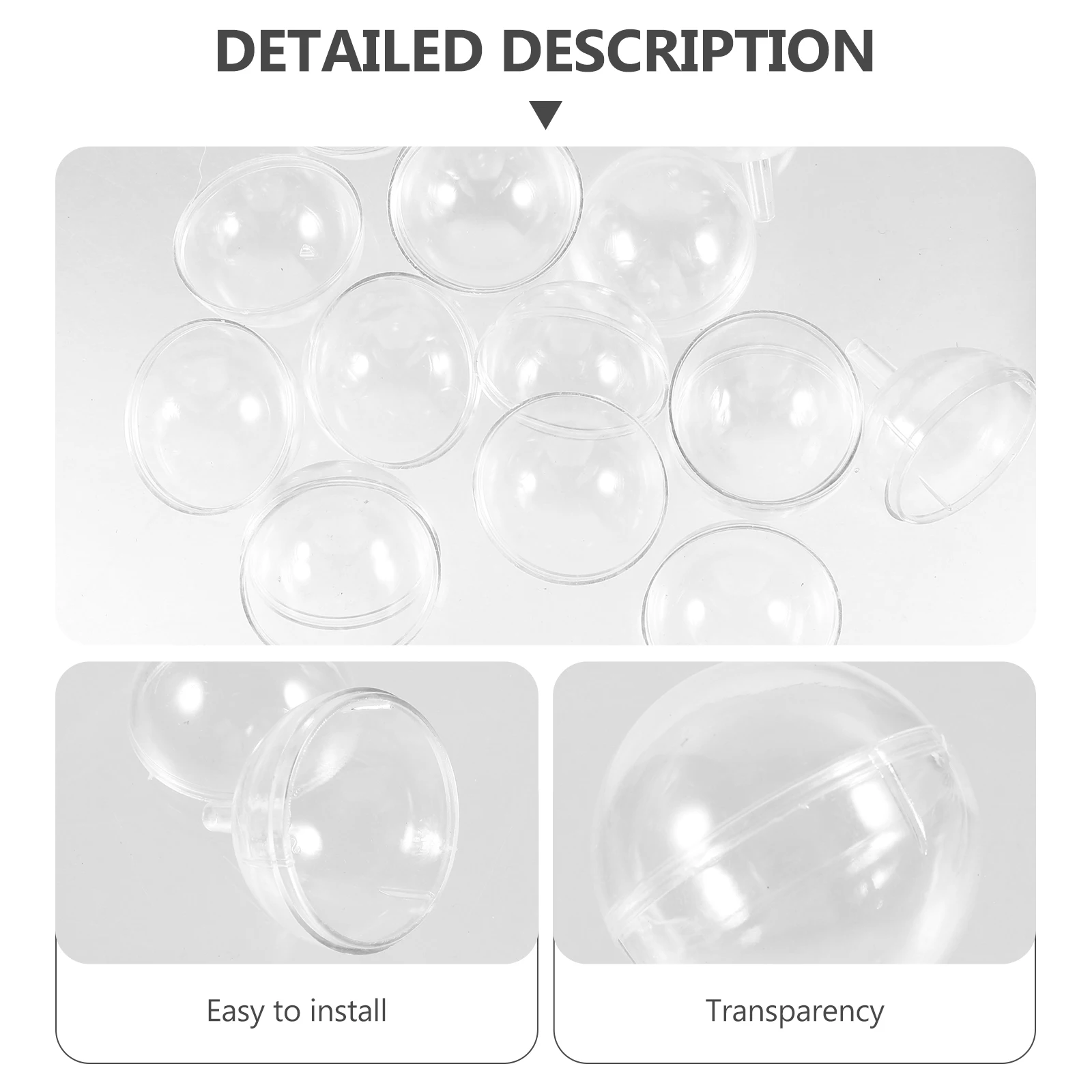 95pcs Chocolate Torus Holder Plastic Individual Container for Wrapping Candies Chocolates Clear Candy Wrapper Party Favor
95pcs Chocolate Torus Holder Plastic Individual Container for Wrapping Candies Chocolates Clear Candy Wrapper Party Favor