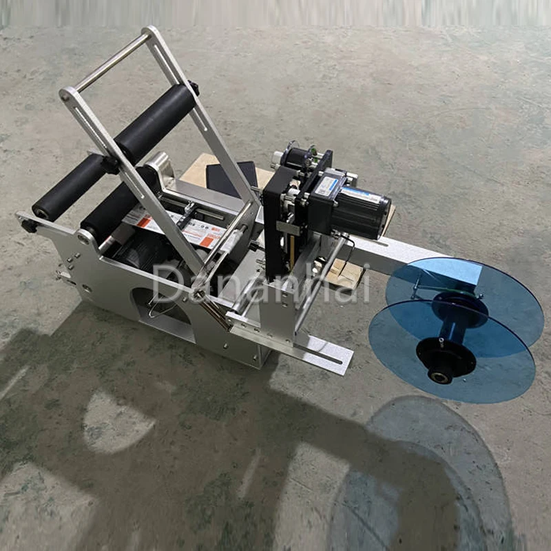 Labeling Machine Commercial Round Bottle Double-Sided Automatic Label Pattern Date Printer