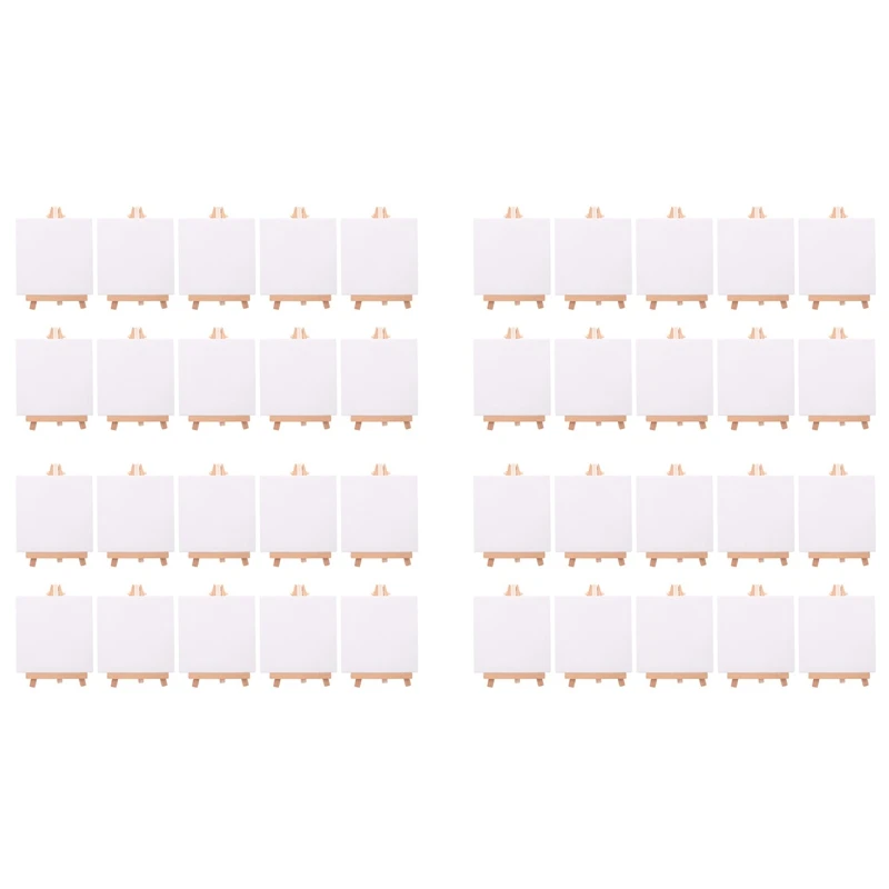 40 Set Artists Mini Canvas Set Painting Craft DIY Drawing Small Table Easel Gift
40 Set Artists Mini Canvas Set Painting Craft DIY Drawing Small Table Easel Gift