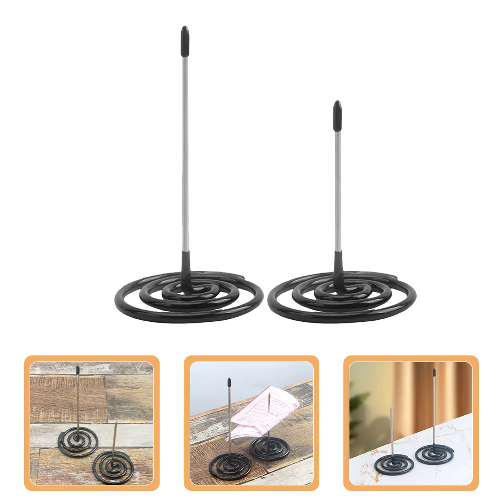 2 Pcs Inserter Chef Order Holder Menu Kitchen Bill Check Spike Stainless Steel Spindle
2 Pcs Inserter Chef Order Holder Menu Kitchen Bill Check Spike Stainless Steel Spindle