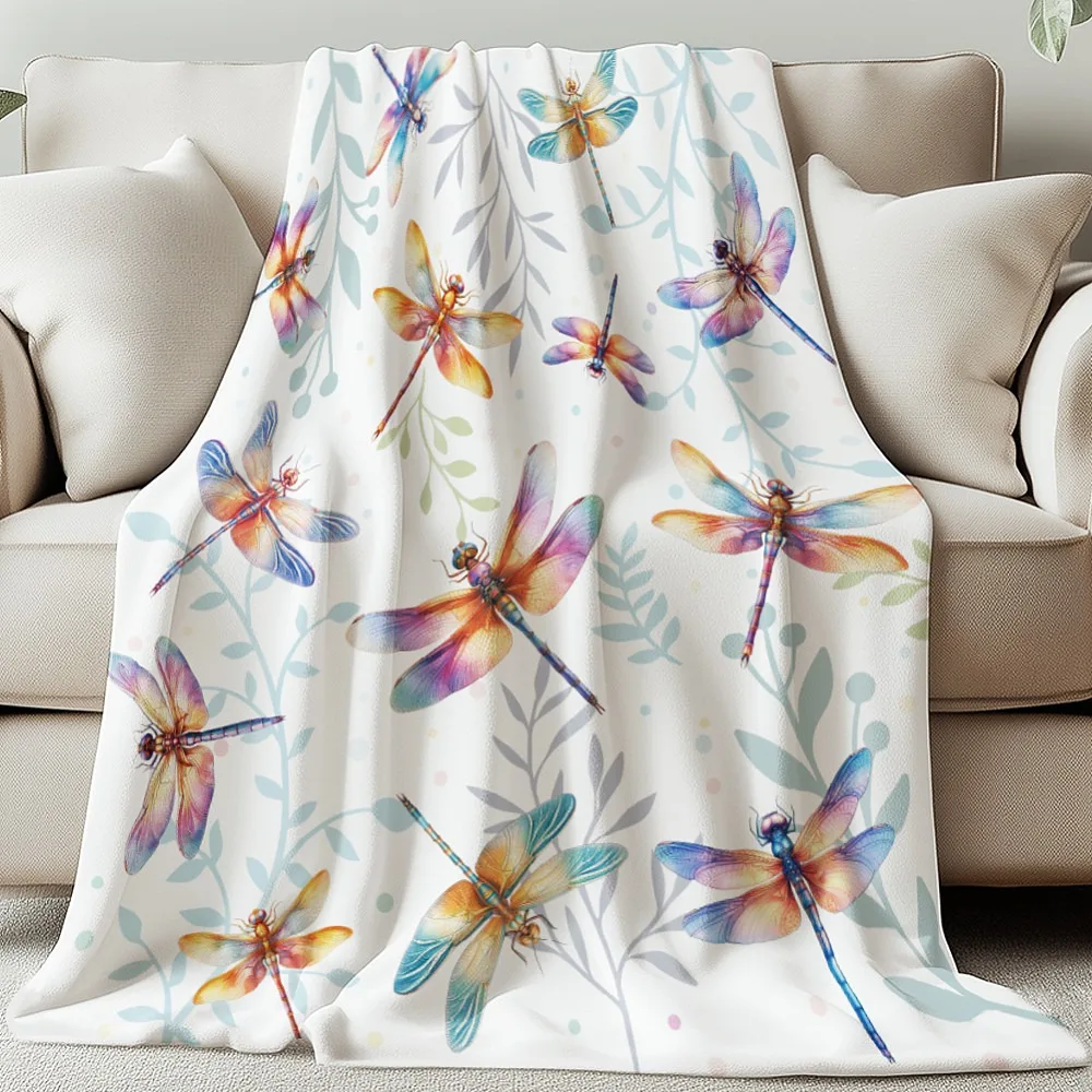 Rectangle Velet Blanket for Household Items Decoration Supplies Dragonfly 150x130cm
Rectangle Velet Blanket for Household Items Decoration Supplies Dragonfly 150x130cm