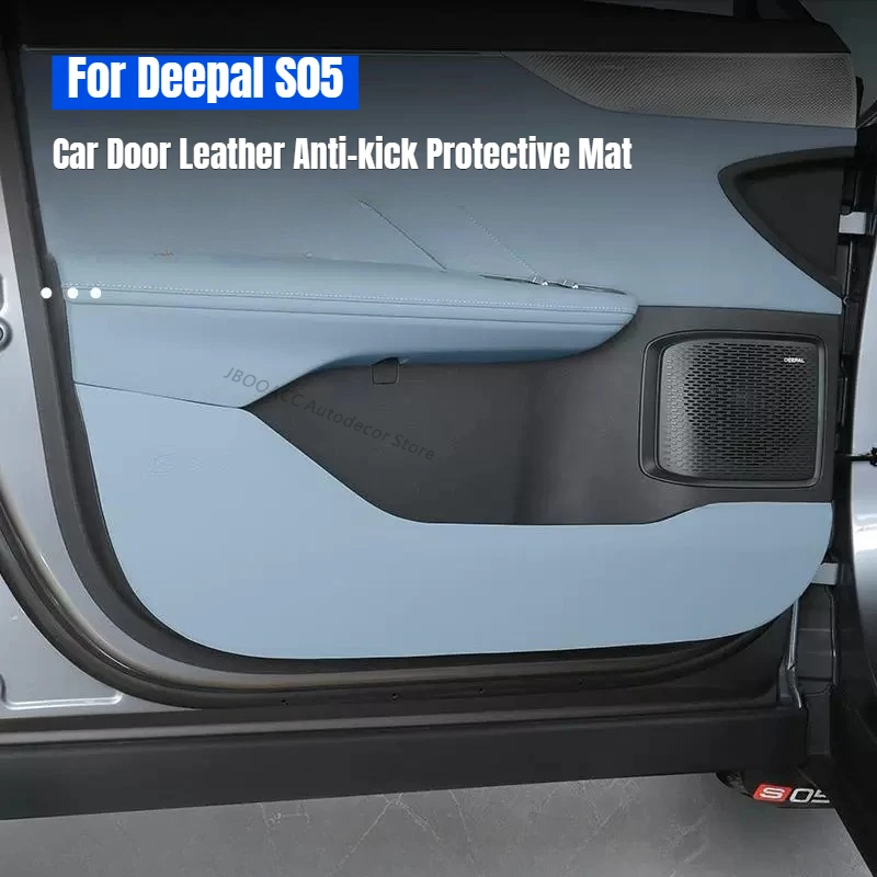 For Changan Deepal S05 2025 2026 4Pcs Car Door Anti-kick Pad Leather Protective Anti-dirty Sticker Cover Mat Vehicle Accessories
For Changan Deepal S05 2025 2026 4Pcs Car Door Anti-kick Pad Leather Protective Anti-dirty Sticker Cover Mat Vehicle Accessories