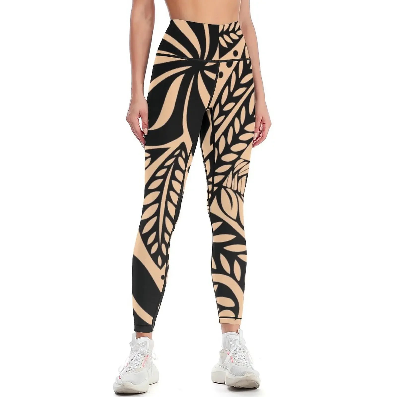 Light skin colored retro colored Hawaiian Polynesian tribal floral tattoo design Leggings gym wear Womens Leggings
Light skin colored retro colored Hawaiian Polynesian tribal floral tattoo design Leggings gym wear Womens Leggings