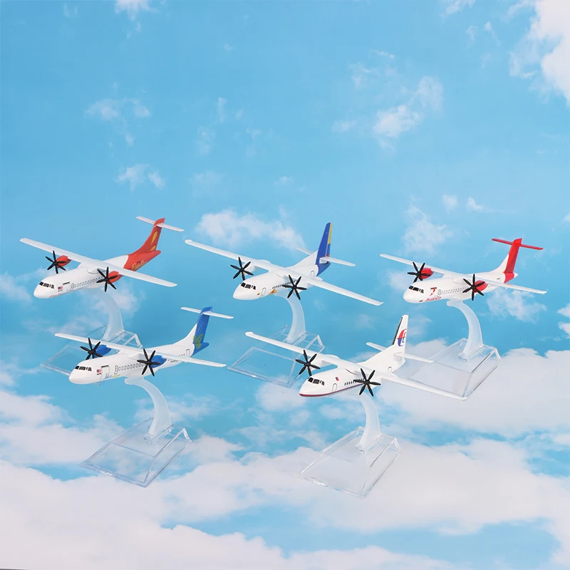1Pc 16cm FK50 ATR Plane Airplane Model Aircraft Model Diecast Metal 1/400 Scale Planes Alloy Airplane Model Collection Gift Toy
1Pc 16cm FK50 ATR Plane Airplane Model Aircraft Model Diecast Metal 1/400 Scale Planes Alloy Airplane Model Collection Gift Toy