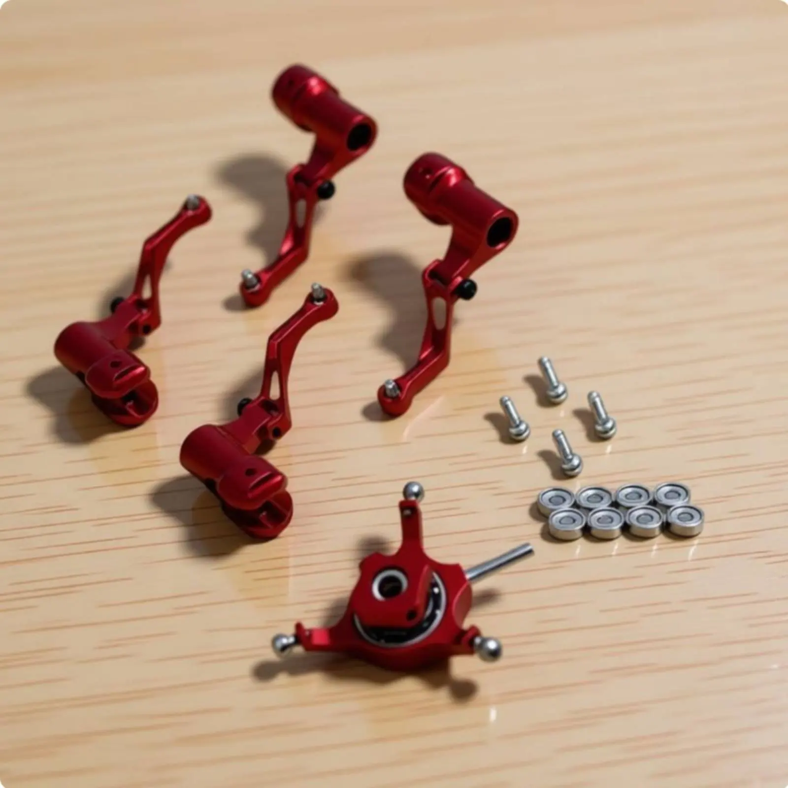 Helicopter Swashplate Blade Grip Set Aluminum Construction Metal Propeller Head Parts Toy Vehicle Part
Helicopter Swashplate Blade Grip Set Aluminum Construction Metal Propeller Head Parts Toy Vehicle Part