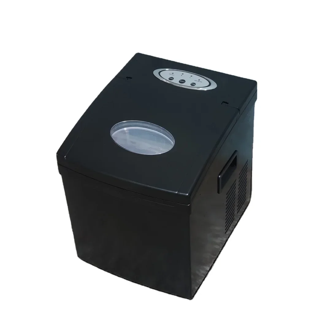 12kgs Matt Black 1.5kg Water Tank 24pcs Ice 1kgs Storage Transparent Clear Cubic Shape Ice Making Machine for Home Small Shop
12kgs Matt Black 1.5kg Water Tank 24pcs Ice 1kgs Storage Transparent Clear Cubic Shape Ice Making Machine for Home Small Shop