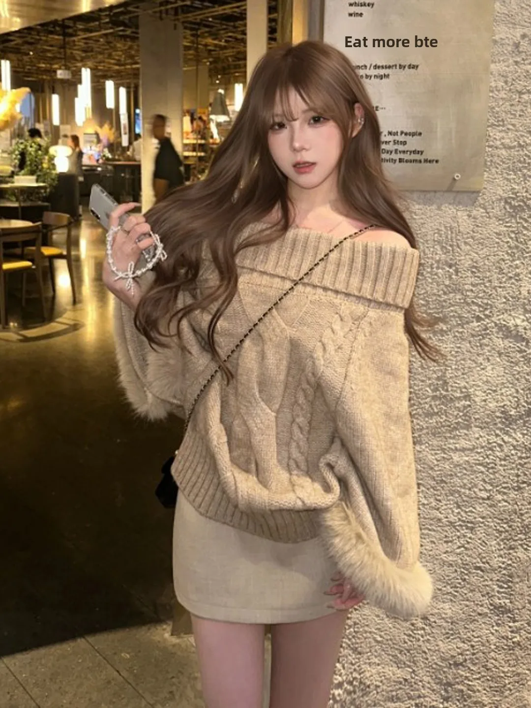 Retro Lazy Sle Loose Cowl Ne Knitwear oulder Bared Faionable Spring 2026 Women's Long Sve Knitted Top Casual Wear
Retro Lazy Sle Loose Cowl Ne Knitwear oulder Bared Faionable Spring 2026 Women's Long Sve Knitted Top Casual Wear