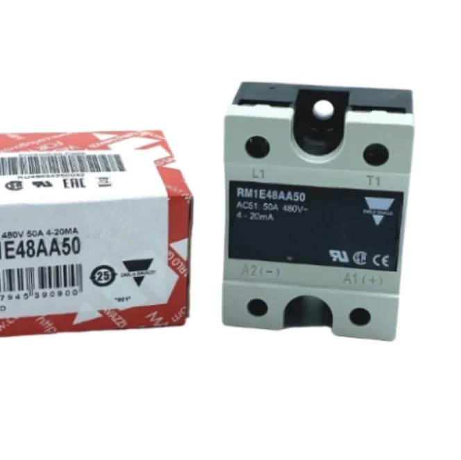 New original Carlo RM1E40AA50 relay
New original Carlo RM1E40AA50 relay