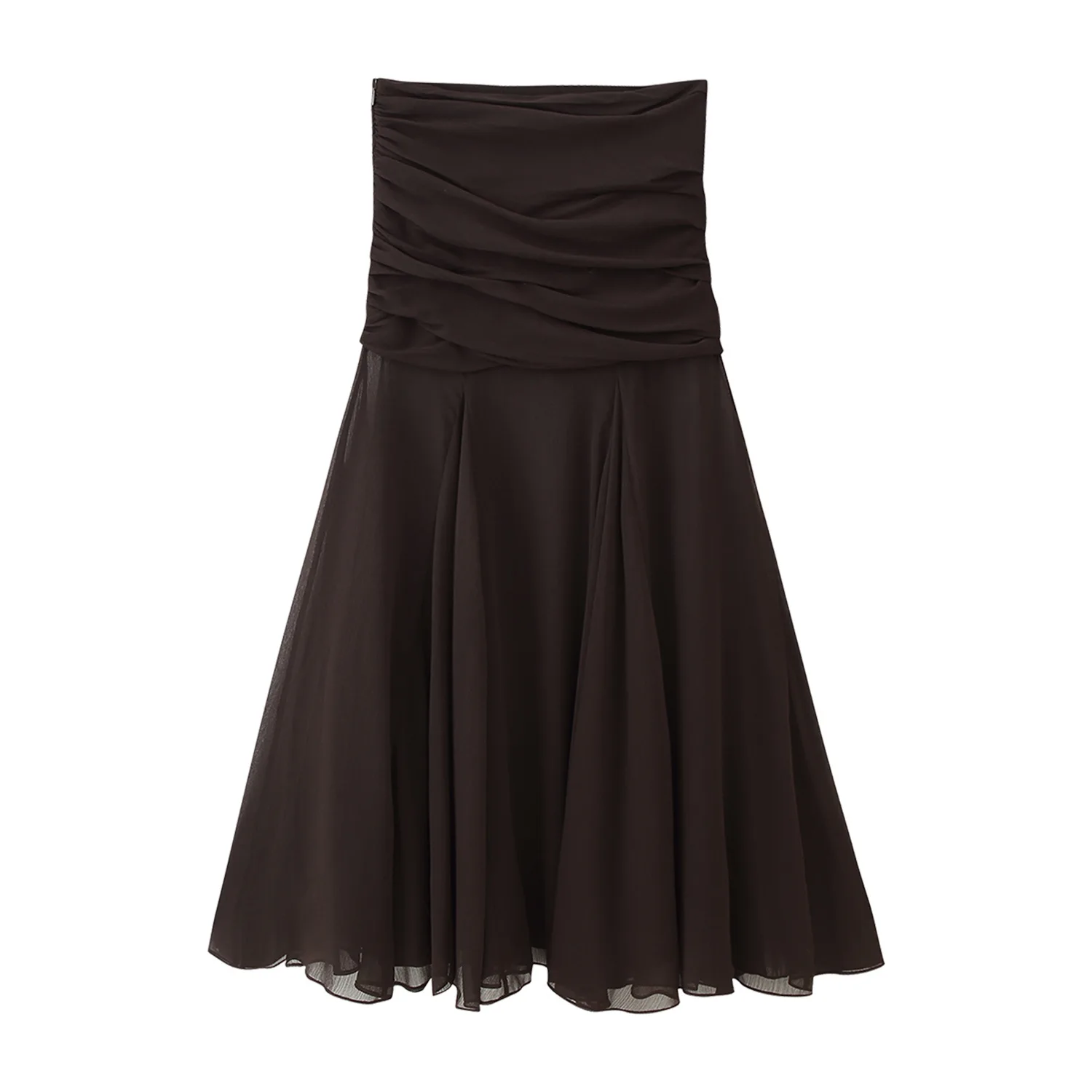 Elegant ladies pleated mesh long skirt solid color high waist pleated women's skirt 2025 summer ladies casual versatile clothes
Elegant ladies pleated mesh long skirt solid color high waist pleated women's skirt 2025 summer ladies casual versatile clothes