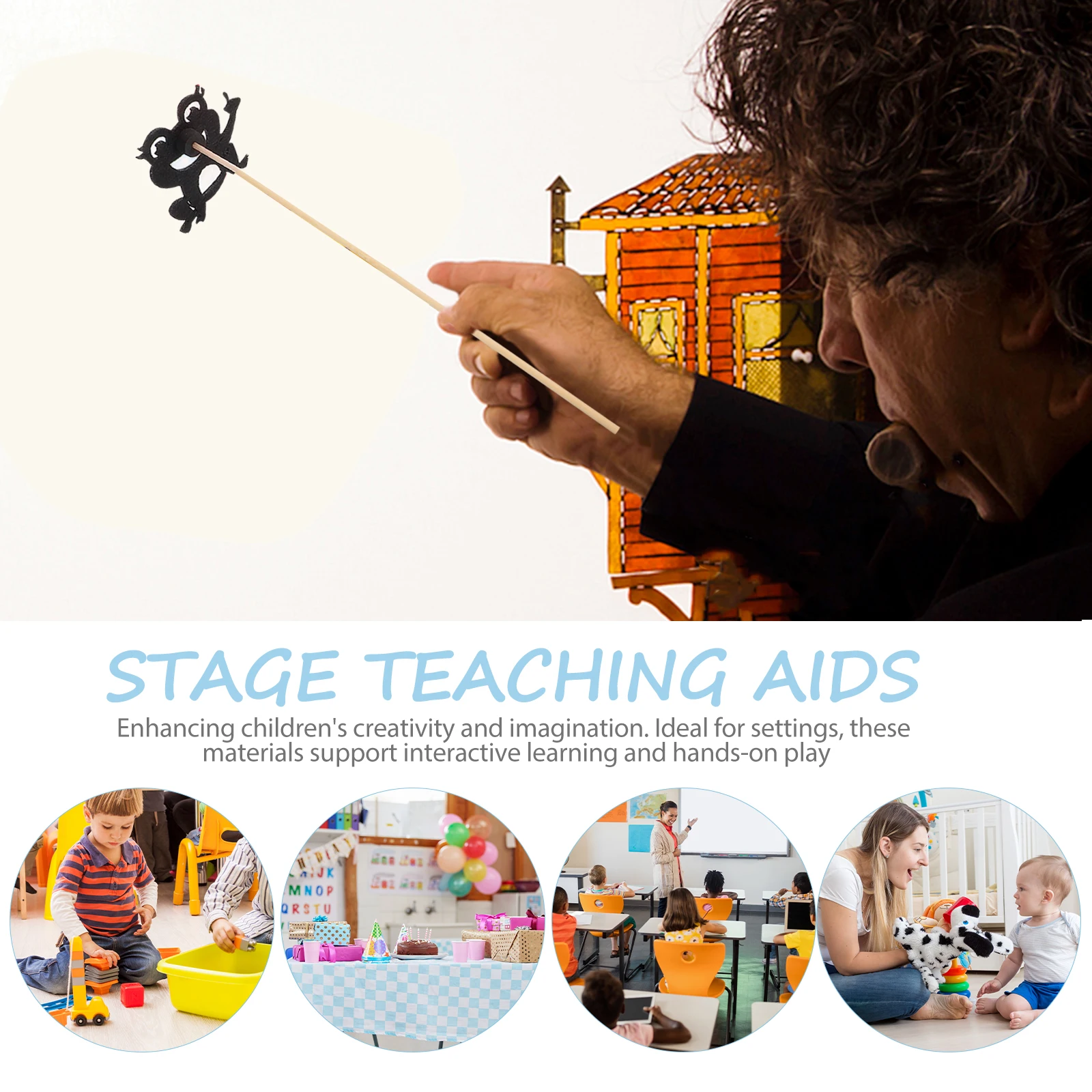 Kindergarten Teaching Aids Puppets for Adults Show Theater Theatre Kids Christmas Finger
Kindergarten Teaching Aids Puppets for Adults Show Theater Theatre Kids Christmas Finger