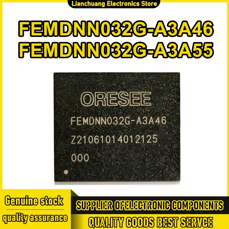 FEMDNN032G-A3A46 FEMDNN032G-A3A55 32GB font IC New Original in stock
FEMDNN032G-A3A46 FEMDNN032G-A3A55 32GB font IC New Original in stock