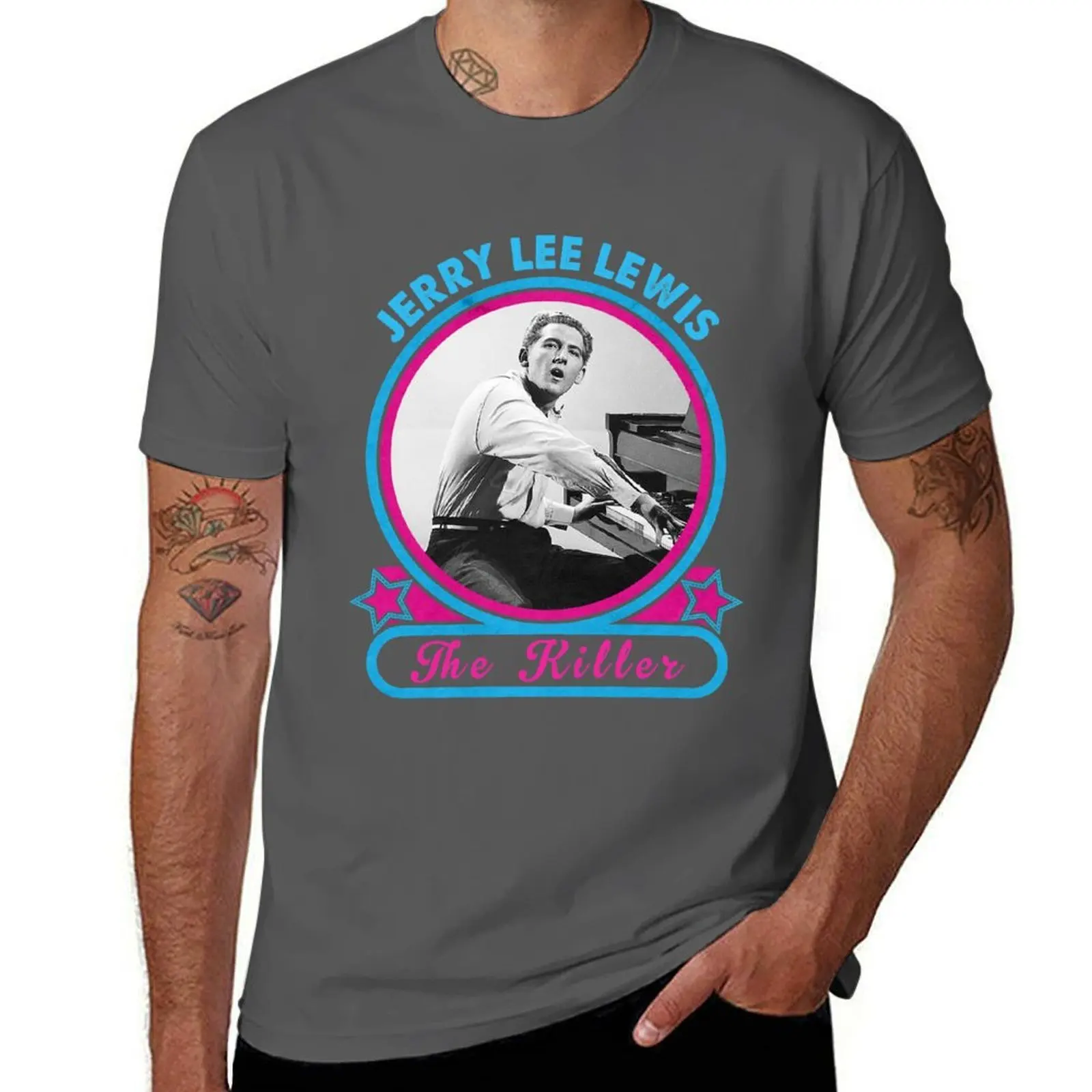 The Killer Jerry Lee Lewis Legend T-Shirt cotton t shirts high quality cotton tshirt 100% T-Shirt
The Killer Jerry Lee Lewis Legend T-Shirt cotton t shirts high quality cotton tshirt 100% T-Shirt