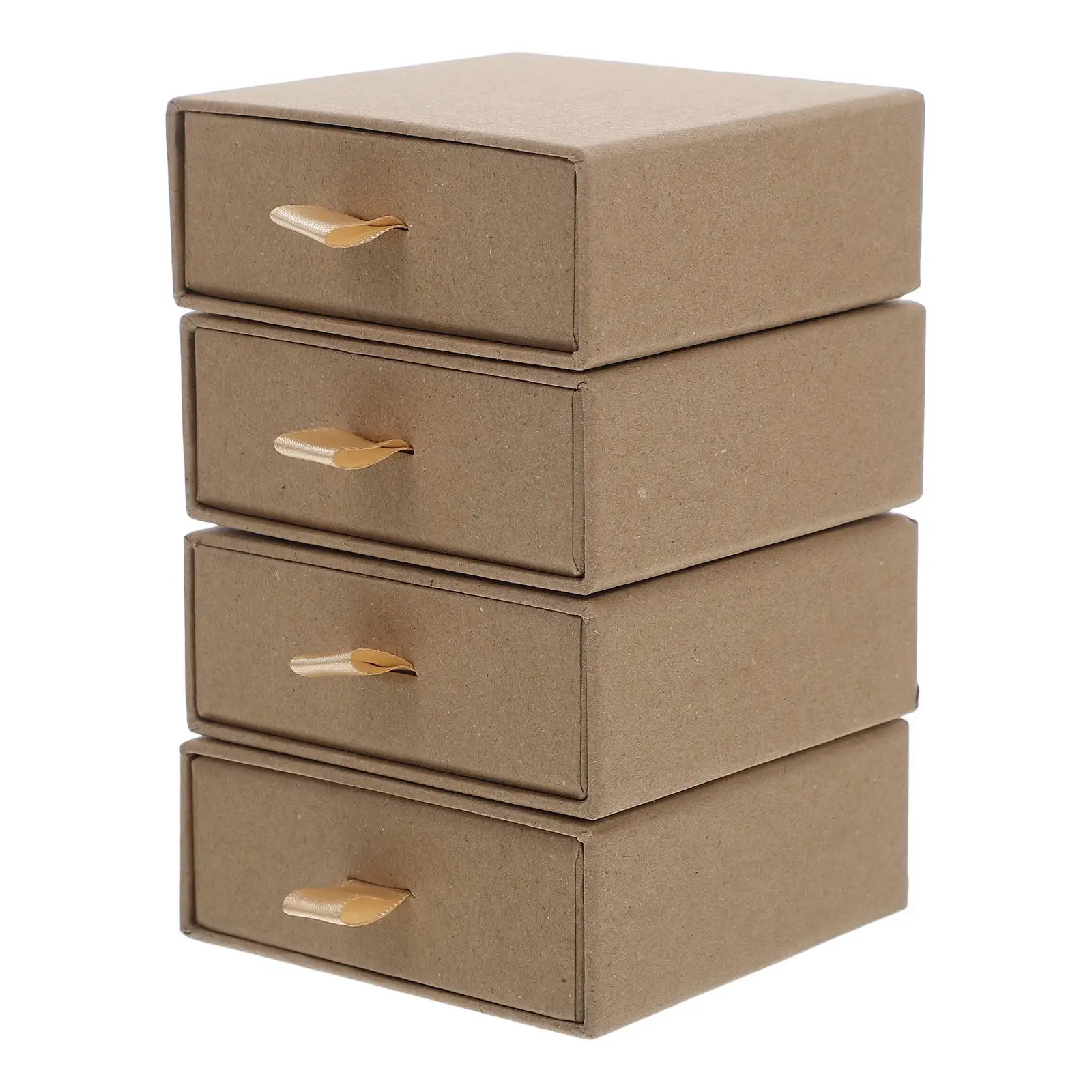 4 Pcs Jewelry Packaging Boxes Black 9x9x3.5cm Drawer Protective Portable Elegant Paper Cardboard Present Ring Case Square Travel
4 Pcs Jewelry Packaging Boxes Black 9x9x3.5cm Drawer Protective Portable Elegant Paper Cardboard Present Ring Case Square Travel