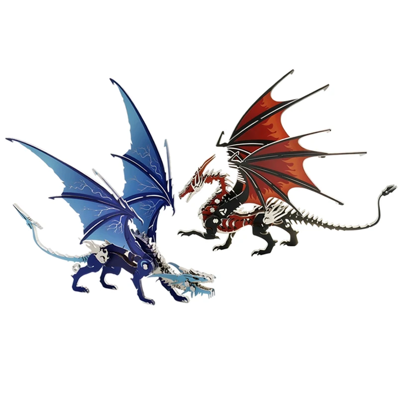 DIY 3D Metal Puzzle Dragon Charizard Miniature Model Kits Frost Wyrm Jigsaw Puzzle Handmade Crafts for Friends Birthday Gifts
DIY 3D Metal Puzzle Dragon Charizard Miniature Model Kits Frost Wyrm Jigsaw Puzzle Handmade Crafts for Friends Birthday Gifts