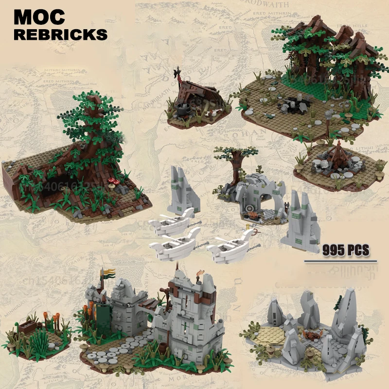 Movie Rider War Hide Camp Moc Building Blocks Model Near Fangorn Scenario Module Technology Bricks Sets Collection Toys Xmas Gif
Movie Rider War Hide Camp Moc Building Blocks Model Near Fangorn Scenario Module Technology Bricks Sets Collection Toys Xmas Gif